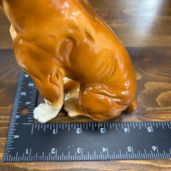 Vintage Enesco Boxer Dog Coin Bank Ceramic Boxer Figurine for Boxer Breed Owner - Picture 13 of 14